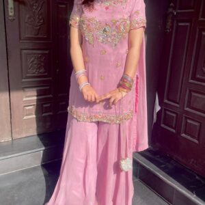 Pinky | Made on pure chiffon